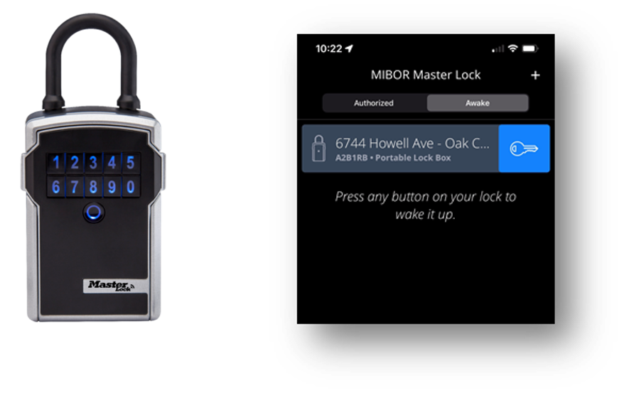 Unlocking a Lock Box Using Master Lock Vault Enterprise Master Lock Connected Products